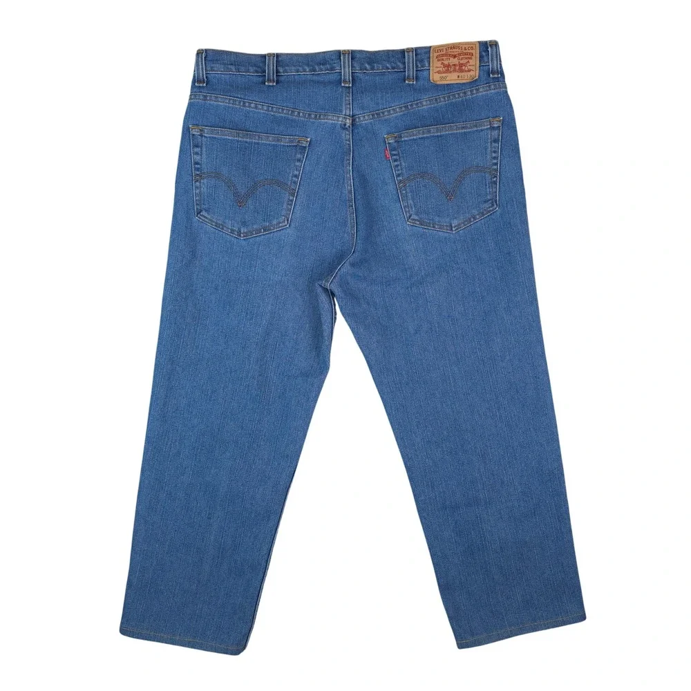 Vintage Levis 550 Jeans Mens 40x30 Blue Relaxed Fit Tapered‎ Leg Denim 2002